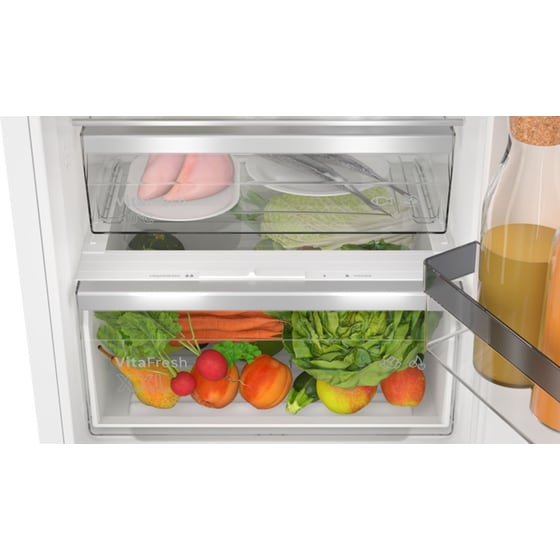 BOSCH KIN96VFD0 Full No Frost 290 Lt Εντοιχιζόμενος Ψυγειοκαταψύκτης image 2
