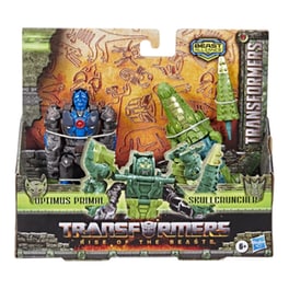 Hasbro Transformers Rise of the Beasts Combiner 2-Pack Optimus Primal & Skullcruncher (F4619)