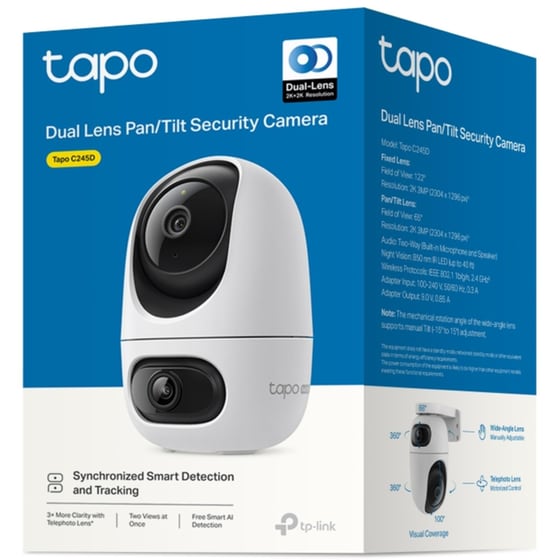 TP-Link Tapo C245D Spherical IP security camera Indoor 2304 x 1296 pixels Ceiling/wall image 3