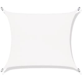 Πανί Σκίασης Τετράγωνο Aria Trade  από Πολυεστέρα  3.6x3.6 m - Λευκό
