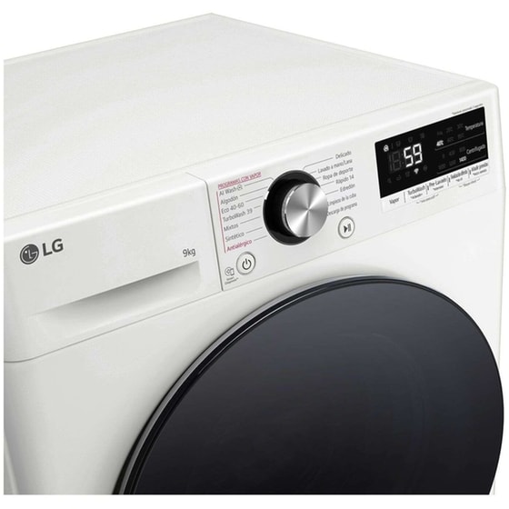 LG F4R7009TSWB 9 kg 1.400 Στροφές Λευκό με Wi-Fi Πλυντήριο Ρούχων image 4