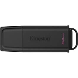 Kingston Technology DataTraveler 64GB Portable USB 3.2 Gen 1 Exodia Μαύρο
