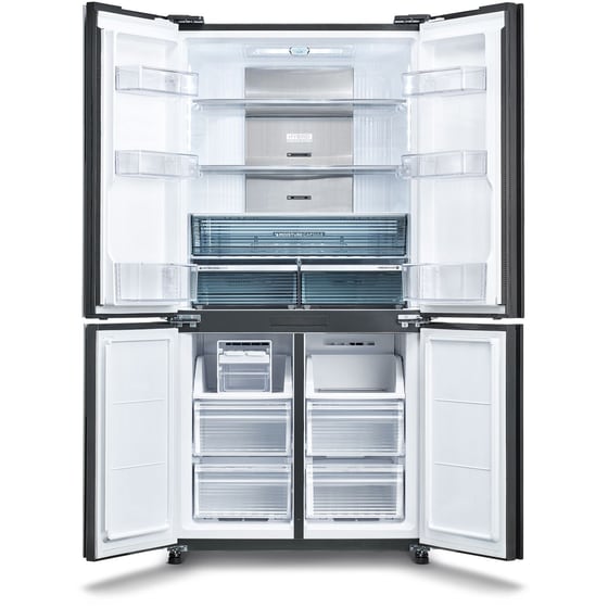 SHARP SJ-MP780DBS No Frost 572 Lt Ασημί Ψυγείο Ντουλάπα image 2