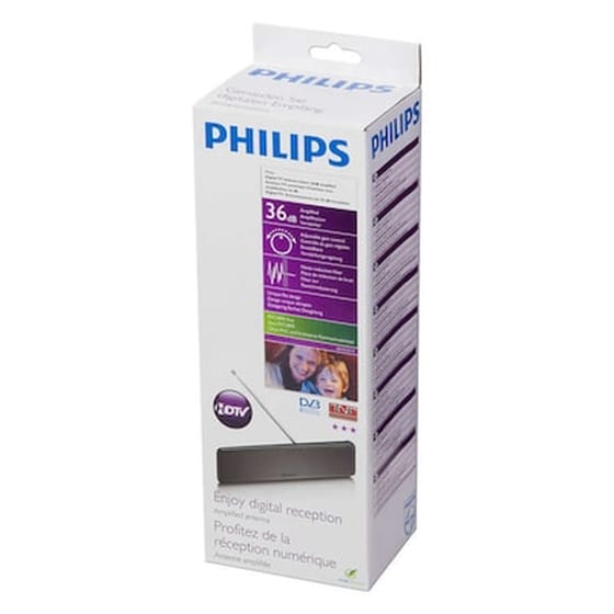 Εσωτερική Κεραία Philips Sdv5225/12 38dB - Μαύρο image 1