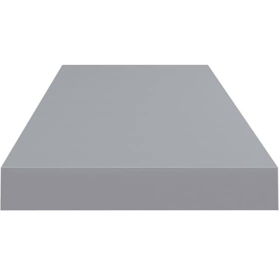 Ράφι Τοίχου VidaXL από MDF 80x23.5x3.8 cm - Γκρι image 1