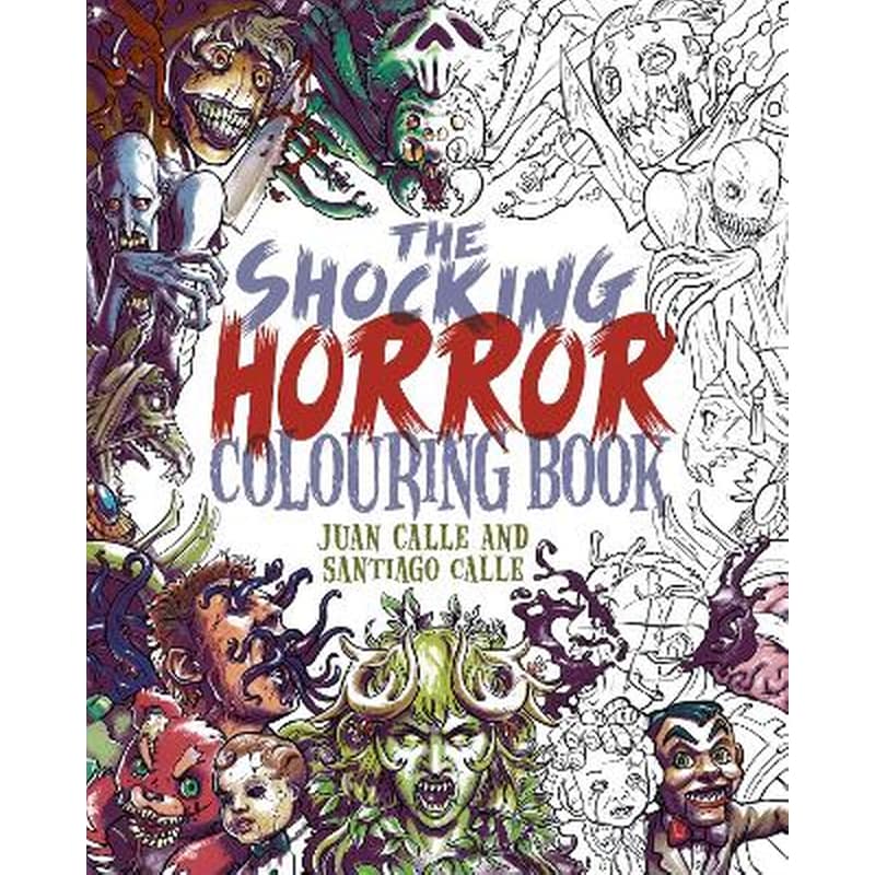 The Shocking Horror Colouring Book
