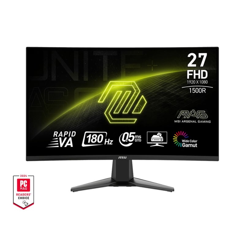 Mag 27C6F Gaming Monitor 27 FHD VA 180Hz Curved 0.05ms