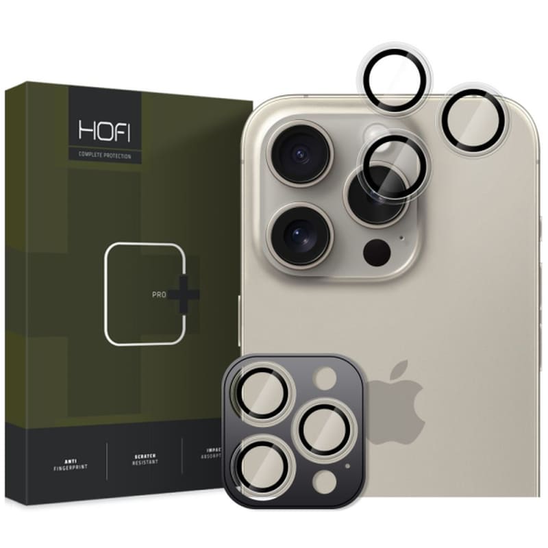 HOFI Προστατευτικό καμερών Apple iPhone 16 Pro / 16 Pro Max - Hofi Camping Pro Camera Transparent