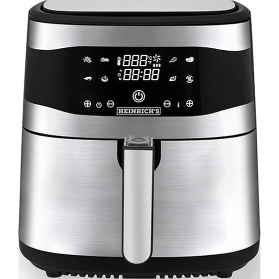 Φριτέζα Αέρος HEINRICHS HFR 8205 με Αποσπώμενο Κάδο 1800 W 8 L Inox image 0