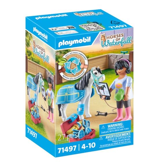 PLAYMOBIL® Horses of Waterfall Ιπποθεραπευτής (71497) image 0