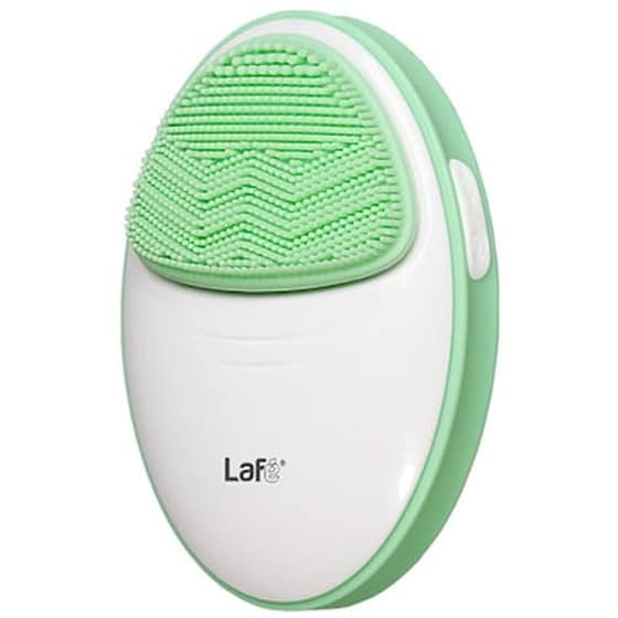 Lafe Cleaning-massaging Sonic Face Brush Green Laf45619 image 0