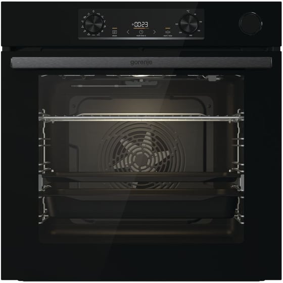 GORENJE BSA6737E15BG 77 Lt Μαύρο Εντοιχιζόμενος Φούρνος Άνω Πάγκου image 1