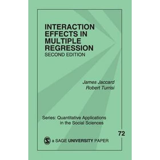 Interaction Effects in Multiple Regression image 0