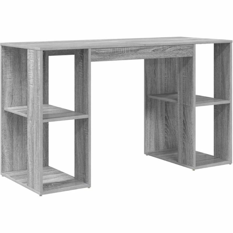 Γραφείο VidaXL από Επεξεργασμένο Ξύλο 130x50,5x75 cm - Γκρι Sonoma
