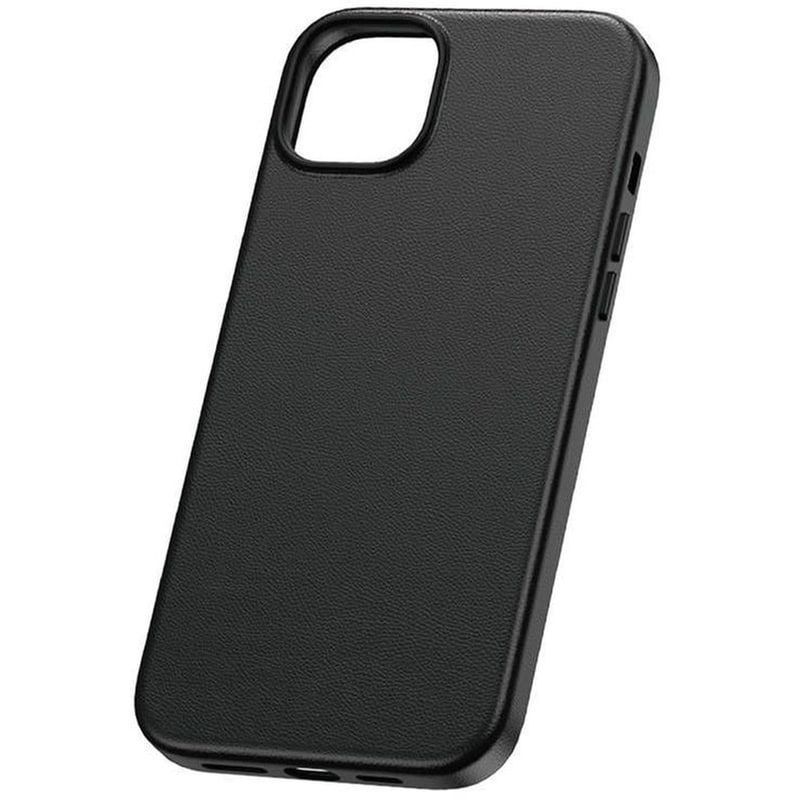 BASEUS Θήκη Apple iPhone 15 Pro - Baseus Fauxther Series Case με MagSafe - Μαύρο