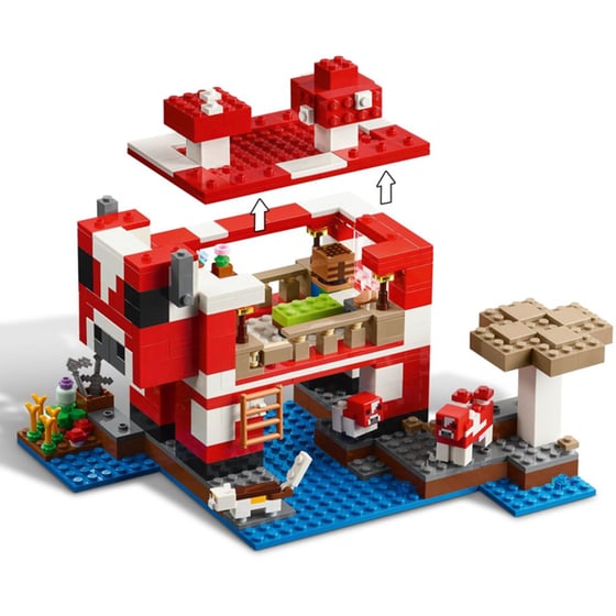 LEGO® Minecraft The Mooshroom House (21270) image 4