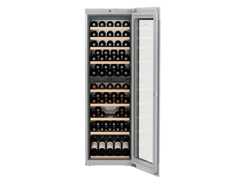 Image of Συντηρητής Κρασιού εντοιχιζόμενος LIEBHERR EWTgb 3583 για 83 Μπουκάλια με Παιδικό Κλείδωμα και Συναγερμό Πόρτας - Μαύρο