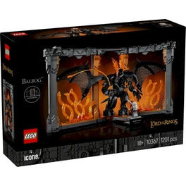 LEGO® Icons The Lord of the Rings: Balrog™ Book Nook (10367)