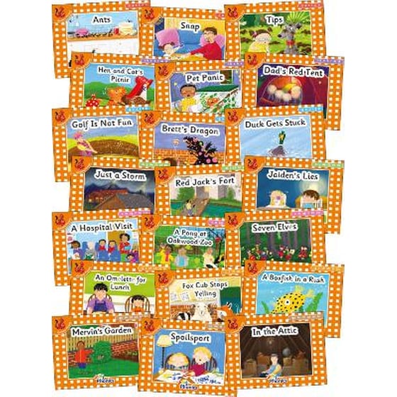 JOLLY PHONICS ORANGE LEVEL READERS COMPL image 0