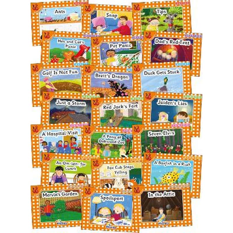 JOLLY PHONICS ORANGE LEVEL READERS COMPL