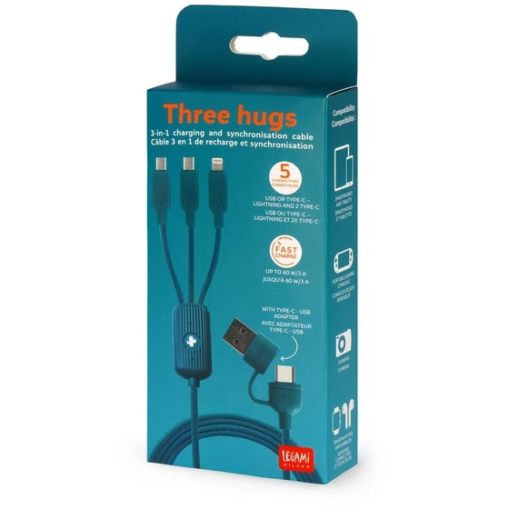 Καλώδιο Φόρτισης Legami VCCA0004 USB 120 cm  - Πράσινο image 3