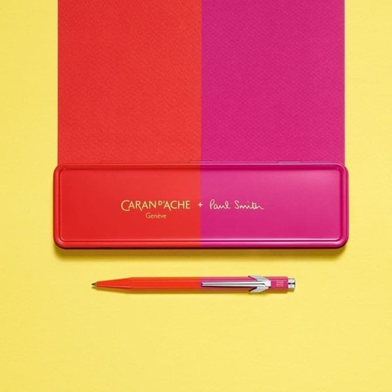 Στυλό Διαρκείας Caran d'Ache σε Κουτί Rosepi Paul Smith Μαύρο image 5