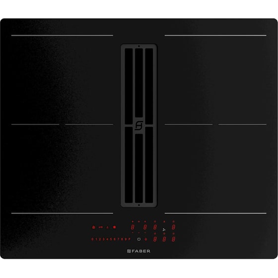 FABER GALILEO SLIM F600 60 cm Μαύρο Εστία Επαγωγική Αυτόνομη image 0