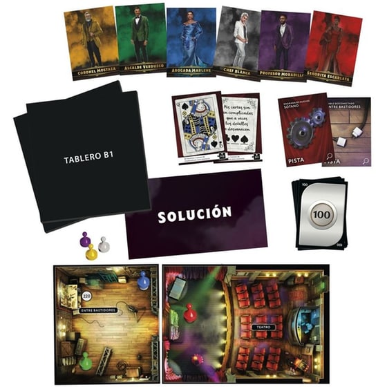 Cluedo Escape The Illusionists Club Επιτραπέζιο (Hasbro) image 3