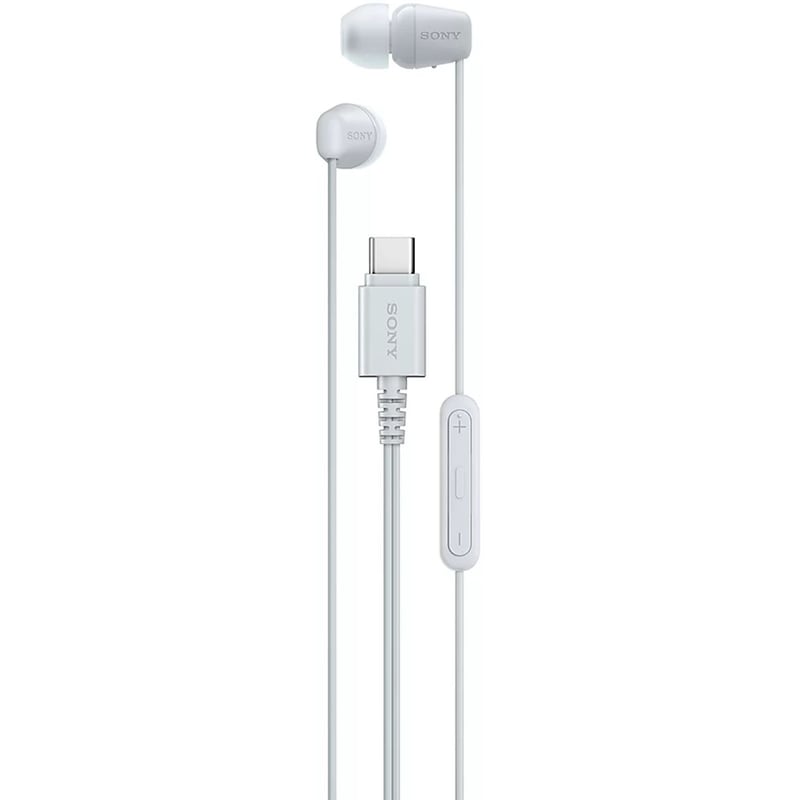 Sony IER‑EX15C Handsfree USB‑C - Λευκό