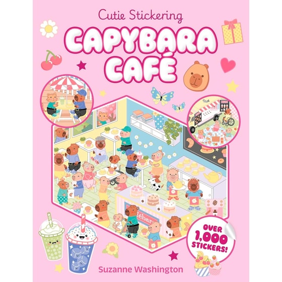 Cutie Stickering #1 Capybara Cafe image 0