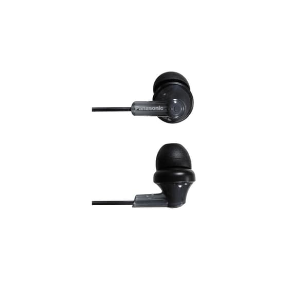 HEADPHONES PANASONIC HJE120 BLACK image 1