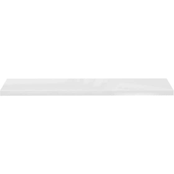 Ράφι Τοίχου VidaXL από MDF 120x23.5x3.8 cm - Λευκό/Γυαλιστερό image 1