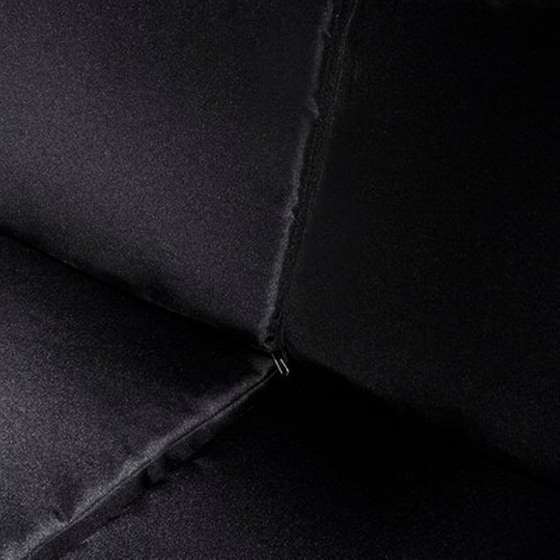 Σετ Σαλόνι Κήπου Vidaxl από Ρατάν με Μαξιλάρια 8 Τμχ - Μαύρο image 4