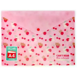 Φάκελος με Κουμπί Legami Teddy Cherry