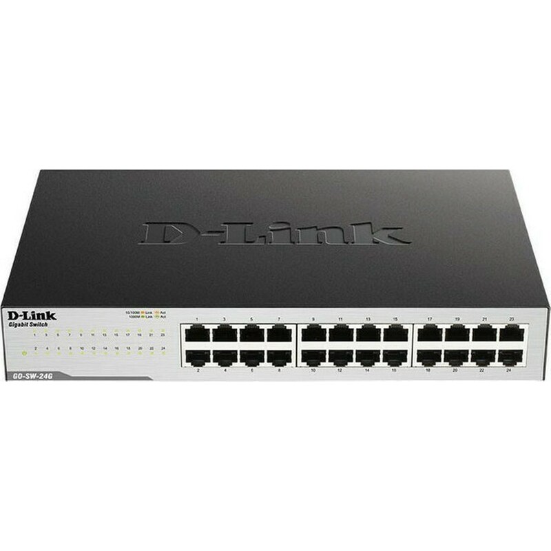 D-Link GO-SW-24G Network Switch Unmanaged Gigabit Ethernet (1000 Mbps)