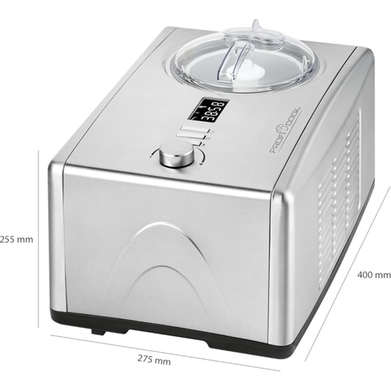 Γιαουρτομηχανή PROFI COOK PC-ICM 1091 150 W 1.5 L Inox image 2