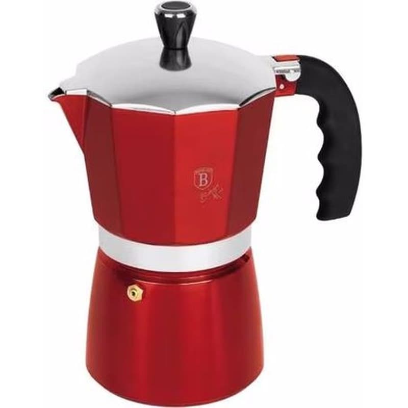 BERLINGER HAUS BERLINGER HAUS BH-8583 450 ml Κόκκινο Μπρίκι Espresso Χειρός