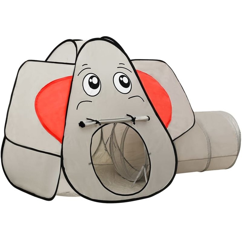 Vidaxl Παιδική Σκηνή Ελέφαντας 174 x 86 x 101 Εκ Γκρι
