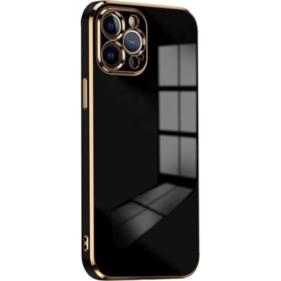 Θήκη Apple iPhone 14 Pro - Bodycell Gold Plated - Black image 0