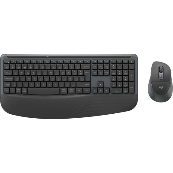 Logitech Signature Comfort Plus Combo MK880 Ασύρματο Σετ Πληκτρολόγιο - Ποντίκι Graphite (US) image 0