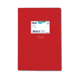 Skag Τετραδιο Εξηγηση Κοκκινο 17χ25 70gr. Μ.κ. Καρε 50φ.