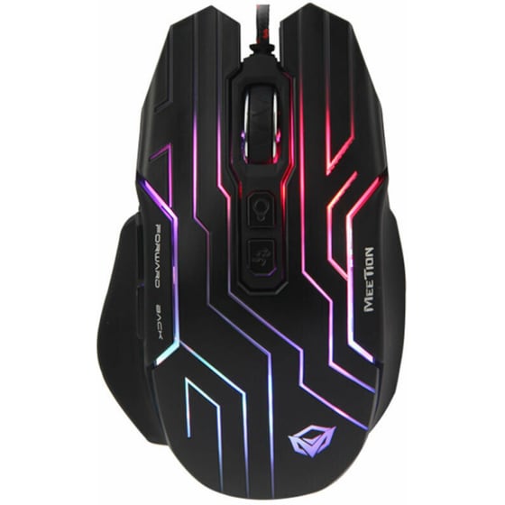 Meetion Gm22 RGB Gaming Ενσύρματο Ποντίκι - Μαύρο image 0