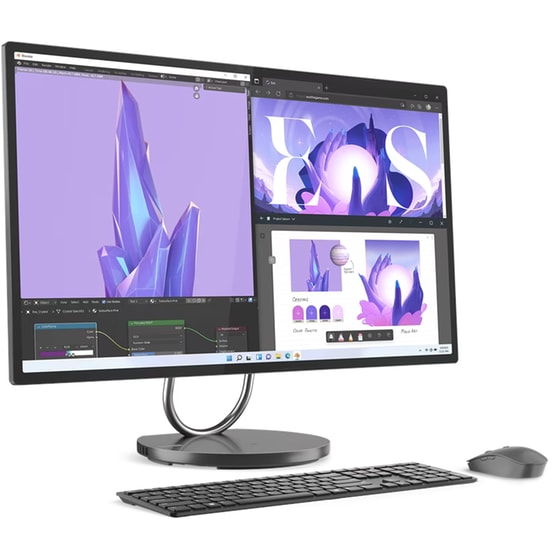 All Ιn one Lenovo Yoga Aio9 Powerhouse 31.5" UHD IPS (Core i9-13900H/16GB/1TB SSD/Iris Xe Graphics/Win11Home) image 4