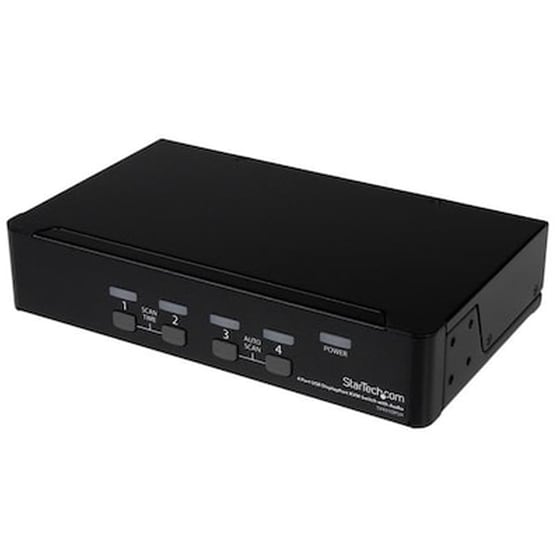 StarTech 4-Port KVM Switch USB/DisplayPort με Audio Support image 0
