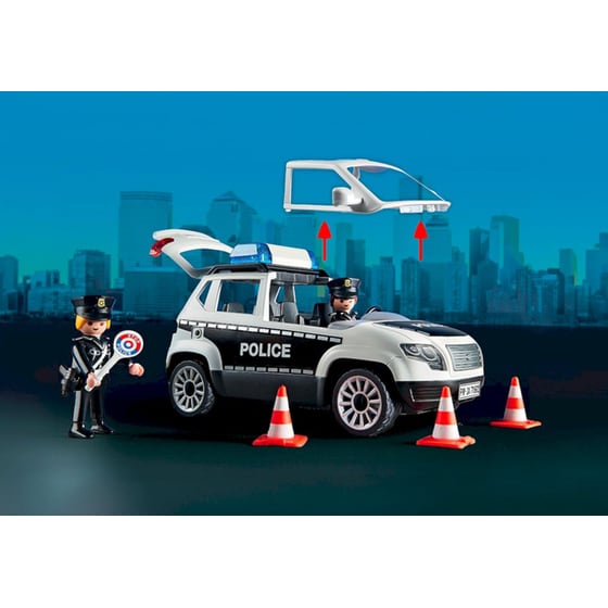 PLAYMOBIL® Action Heroes Αστυνομικό τμήμα με περιπολικό και ελικόπτερο (71602) image 5