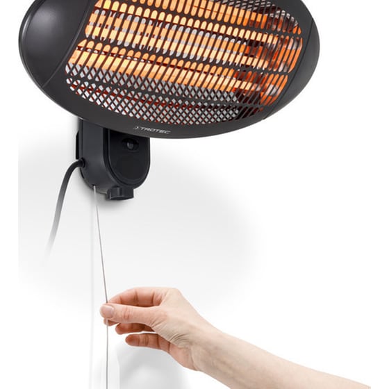 Επιτοίχια Σόμπα Χαλαζία TROTEC IR 2000 S 2000W image 2