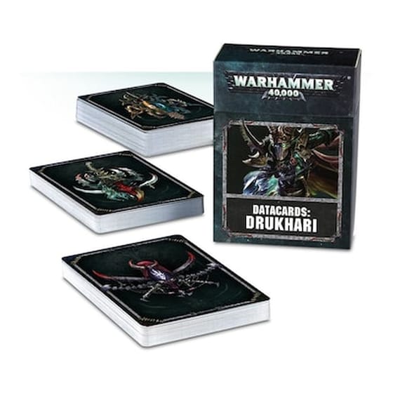 Datacards: Drukhari Επιτραπέζιο (Games Workshop) image 0