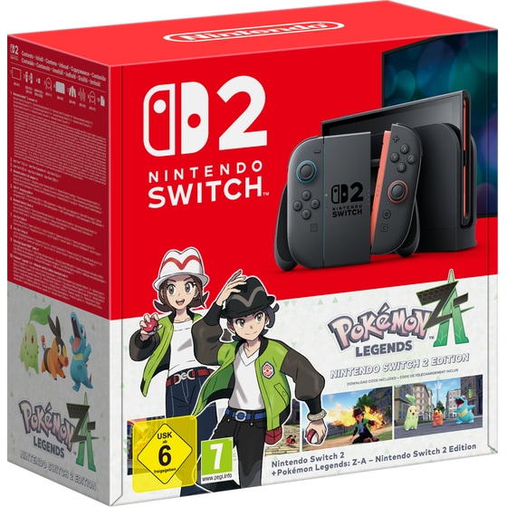 Nintendo Switch 2 Μαύρο Pokemon Legends Z-A Bundle image 0