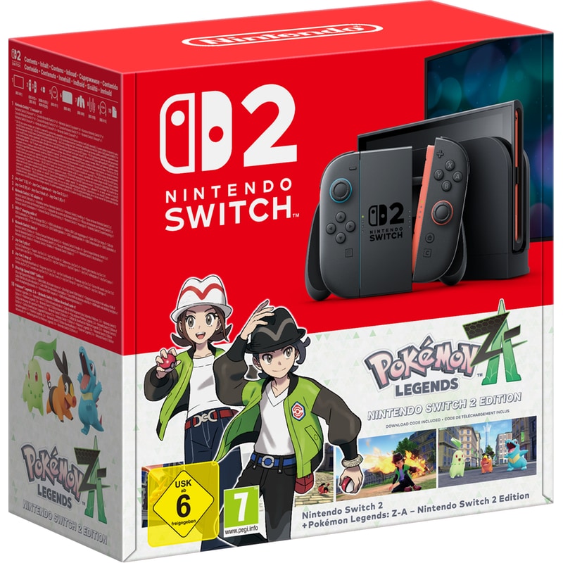 NINTENDO Nintendo Switch 2 Μαύρο Pokemon Legends Z-A Bundle