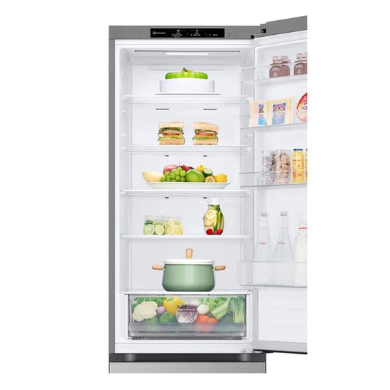 LG GBV22L0EPY Total No Frost 387 Lt Ασημί Ψυγειοκαταψύκτης image 9